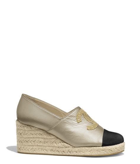 chanel shoes espadrilles|authentic chanel espadrilles.